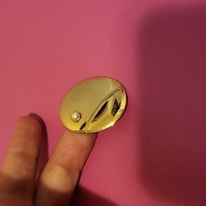 Vintage pearl brooche costume